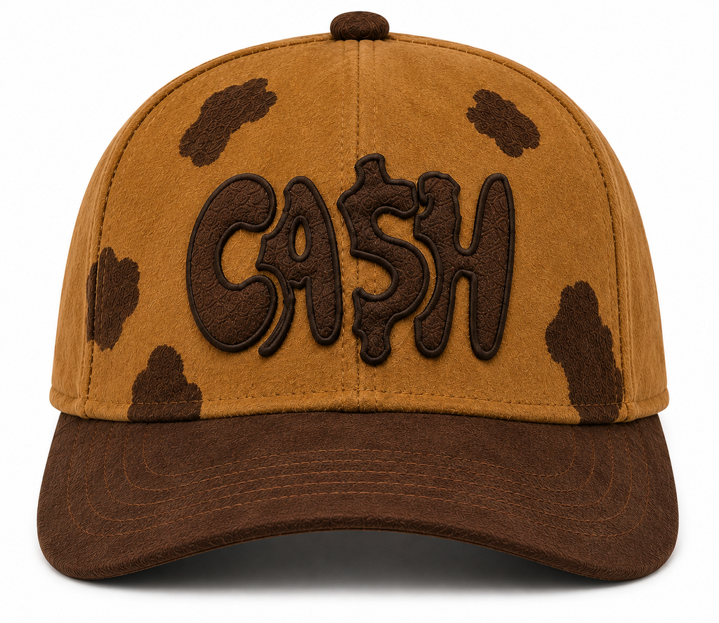 Ca$h Cow Suede Snapback - Camel