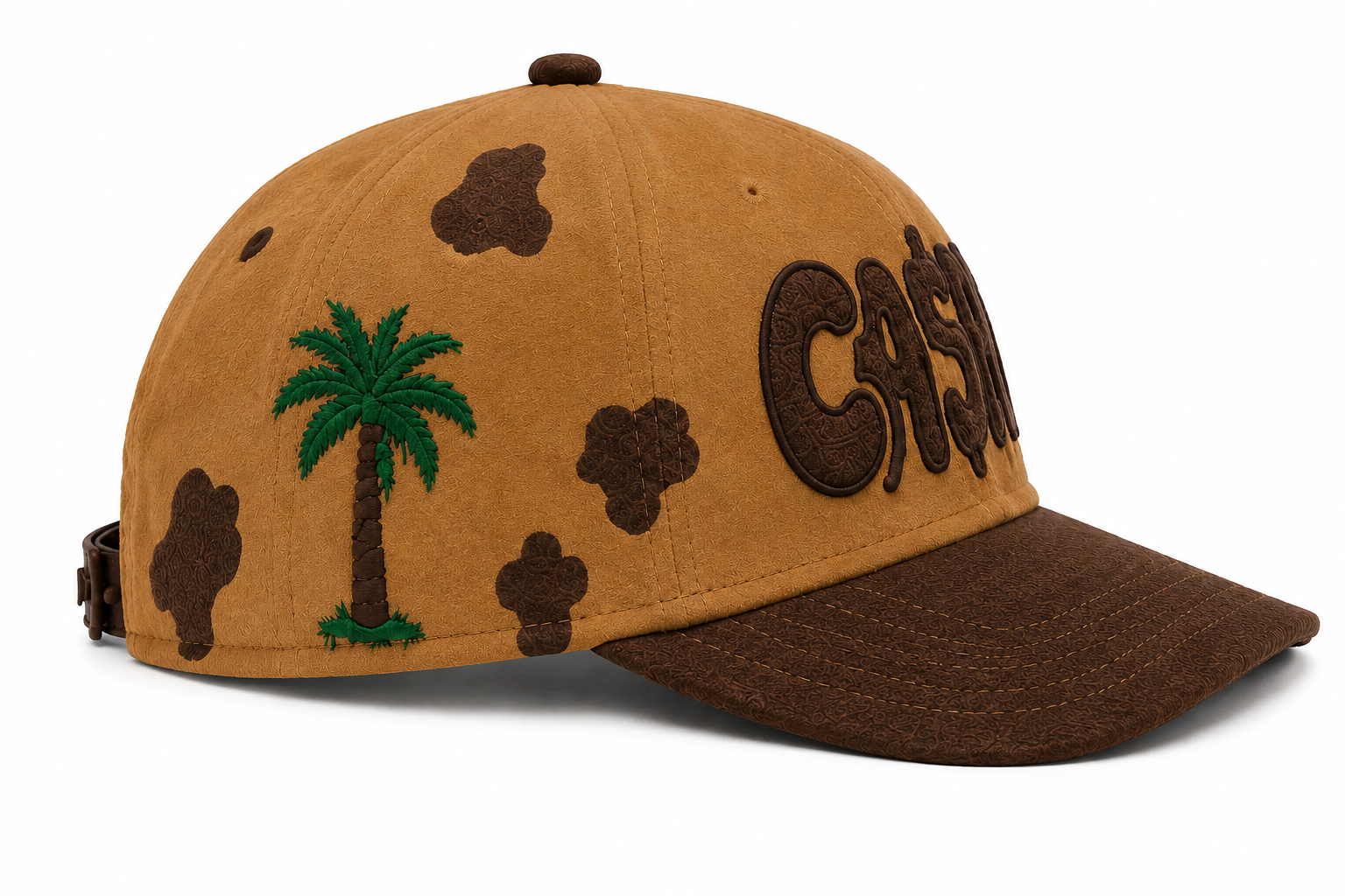 Ca$h Cow Suede Snapback - Camel