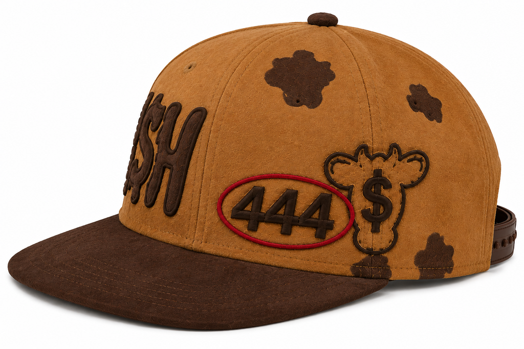Ca$h Cow Suede Snapback - Camel